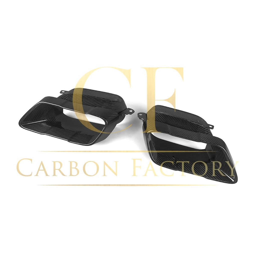 Pre-preg Carbon Fibre Exhaust Tips for BMW G05 X5 LCI 23-25