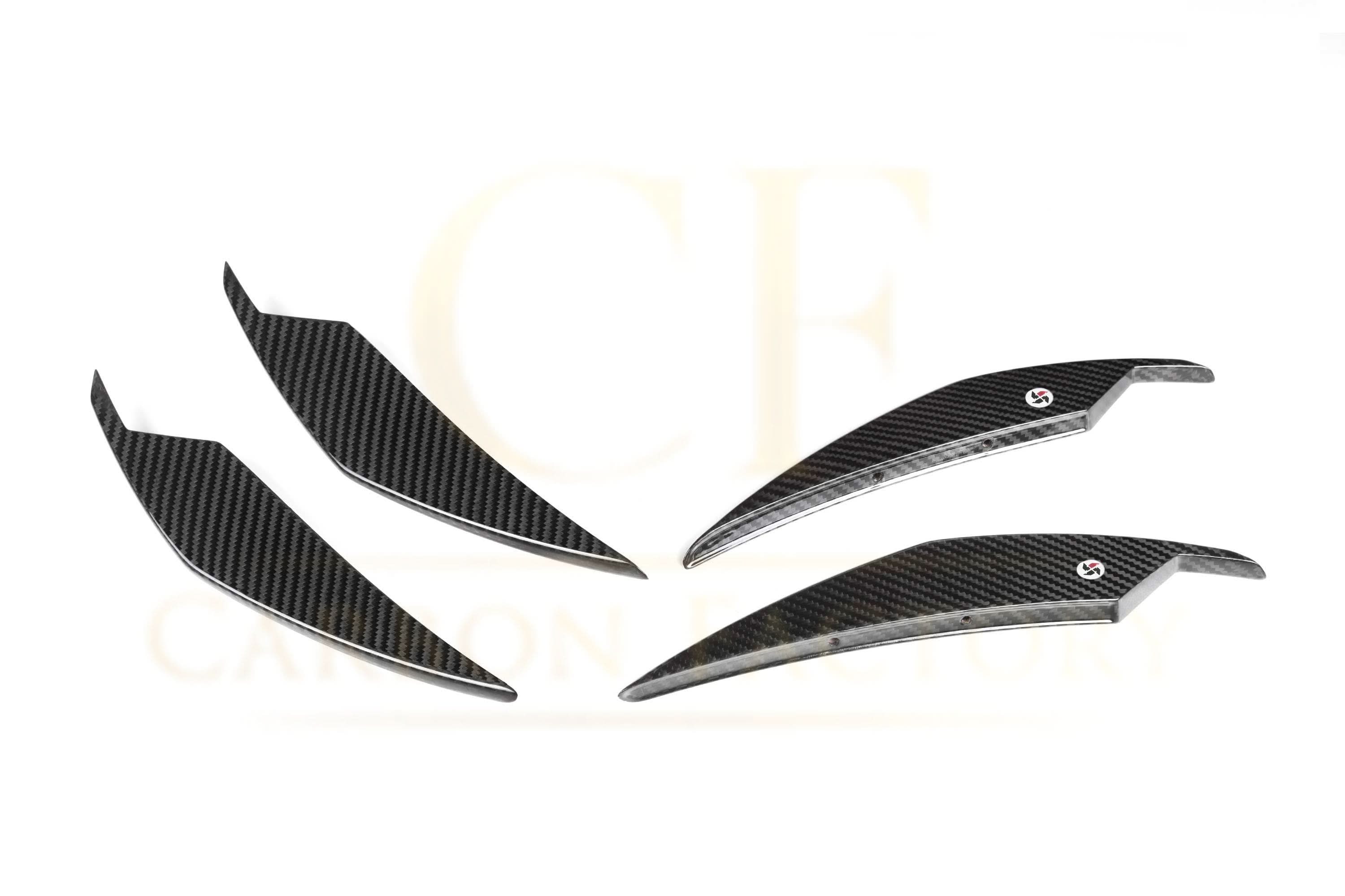 AC Style Pre-Preg Carbon Fibre Front Canards for BMW G80 M3 G82 G83 M4 21-Present