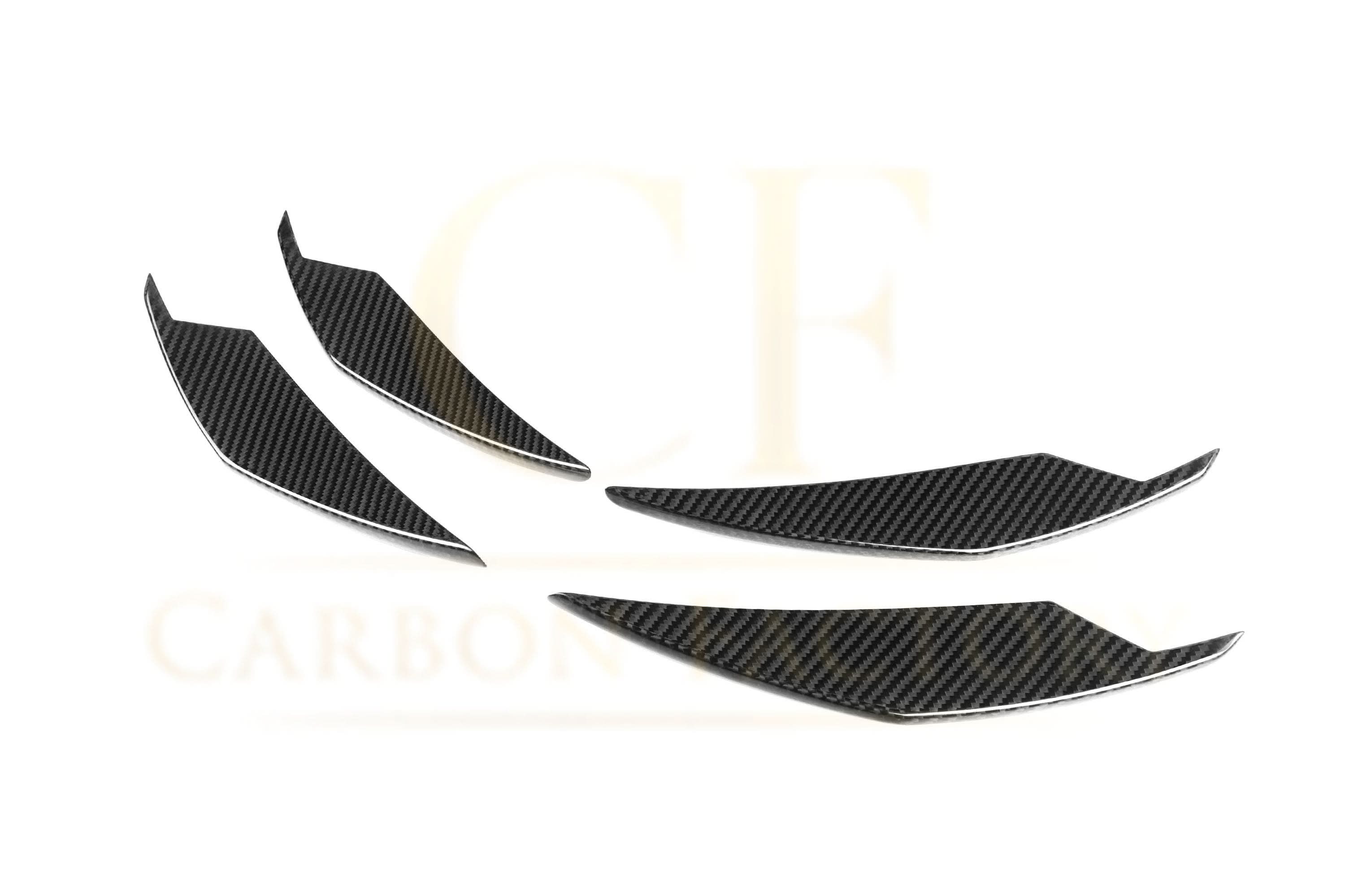 AC Style Pre-Preg Carbon Fibre Front Canards for BMW G80 M3 G82 G83 M4 21-Present
