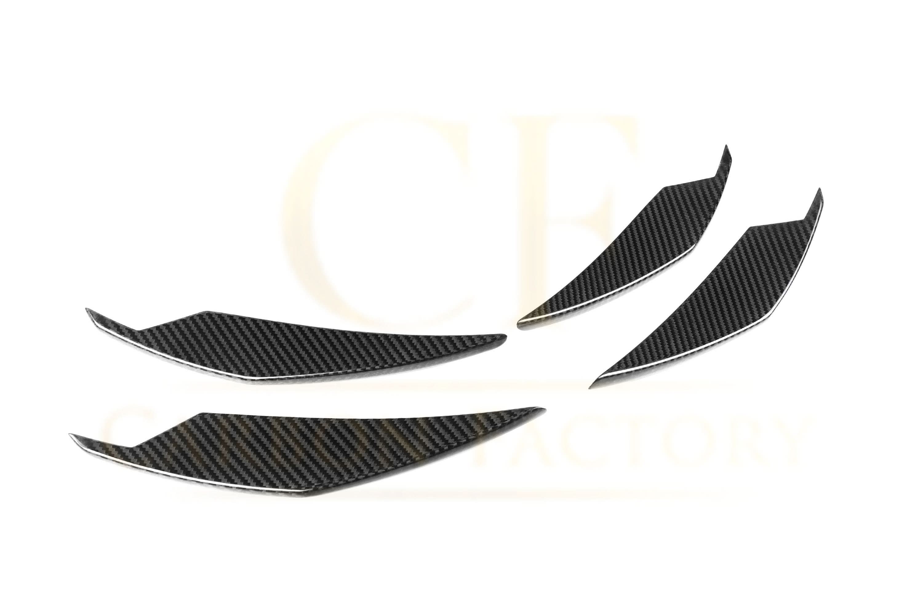 AC Style Pre-Preg Carbon Fibre Front Canards for BMW G80 M3 G82 G83 M4 21-Present