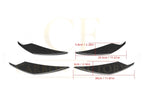 AC Style Pre-Preg Carbon Fibre Front Canards for BMW G80 M3 G82 G83 M4 21-Present