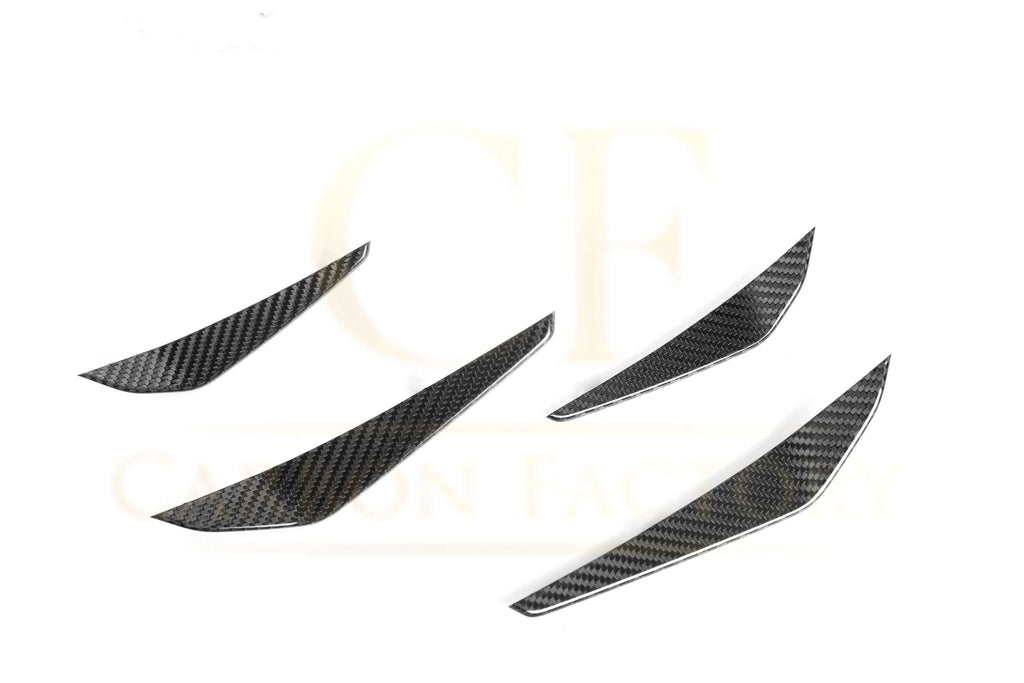CF Style Pre-Preg Carbon Fibre Front Canards for BMW G80 M3 G82 G83 M4 21-Present