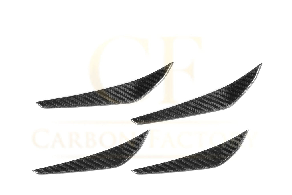 CF Style Pre-Preg Carbon Fibre Front Canards for BMW G80 M3 G82 G83 M4 21-Present