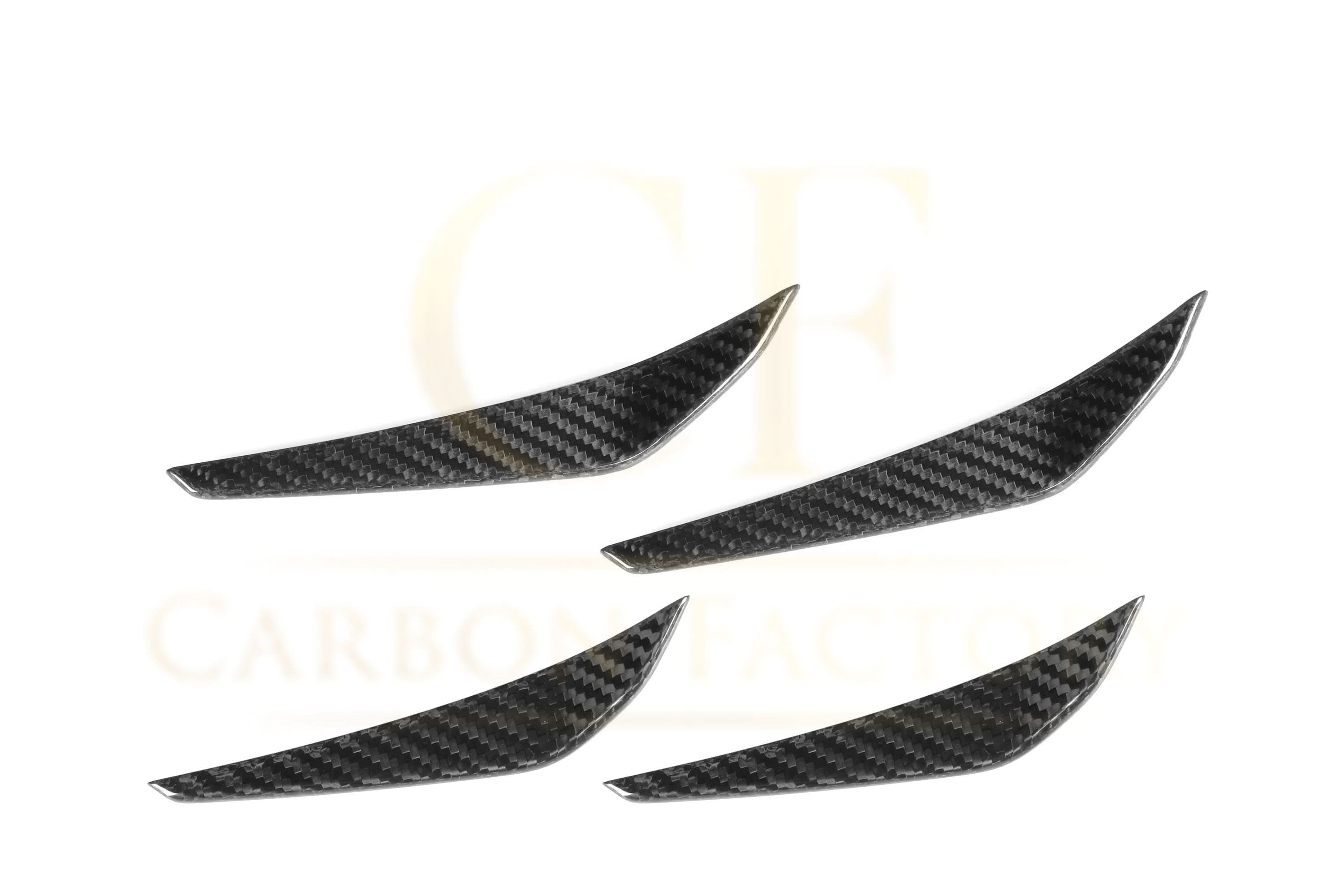 CF Style Pre-Preg Carbon Fibre Front Canards for BMW G80 M3 G82 G83 M4 21-Present