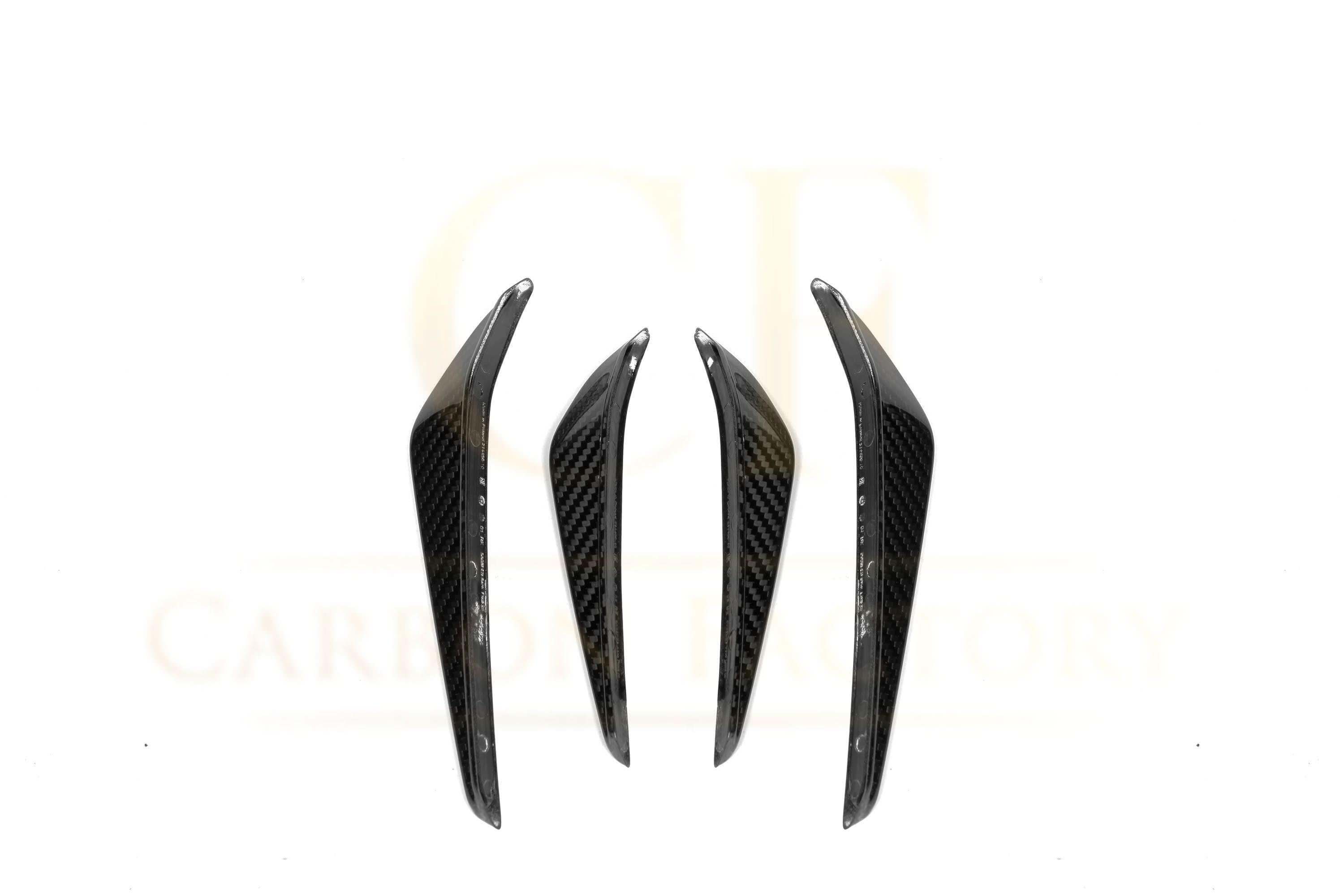 CF Style Pre-Preg Carbon Fibre Front Canards for BMW G80 M3 G82 G83 M4 21-Present