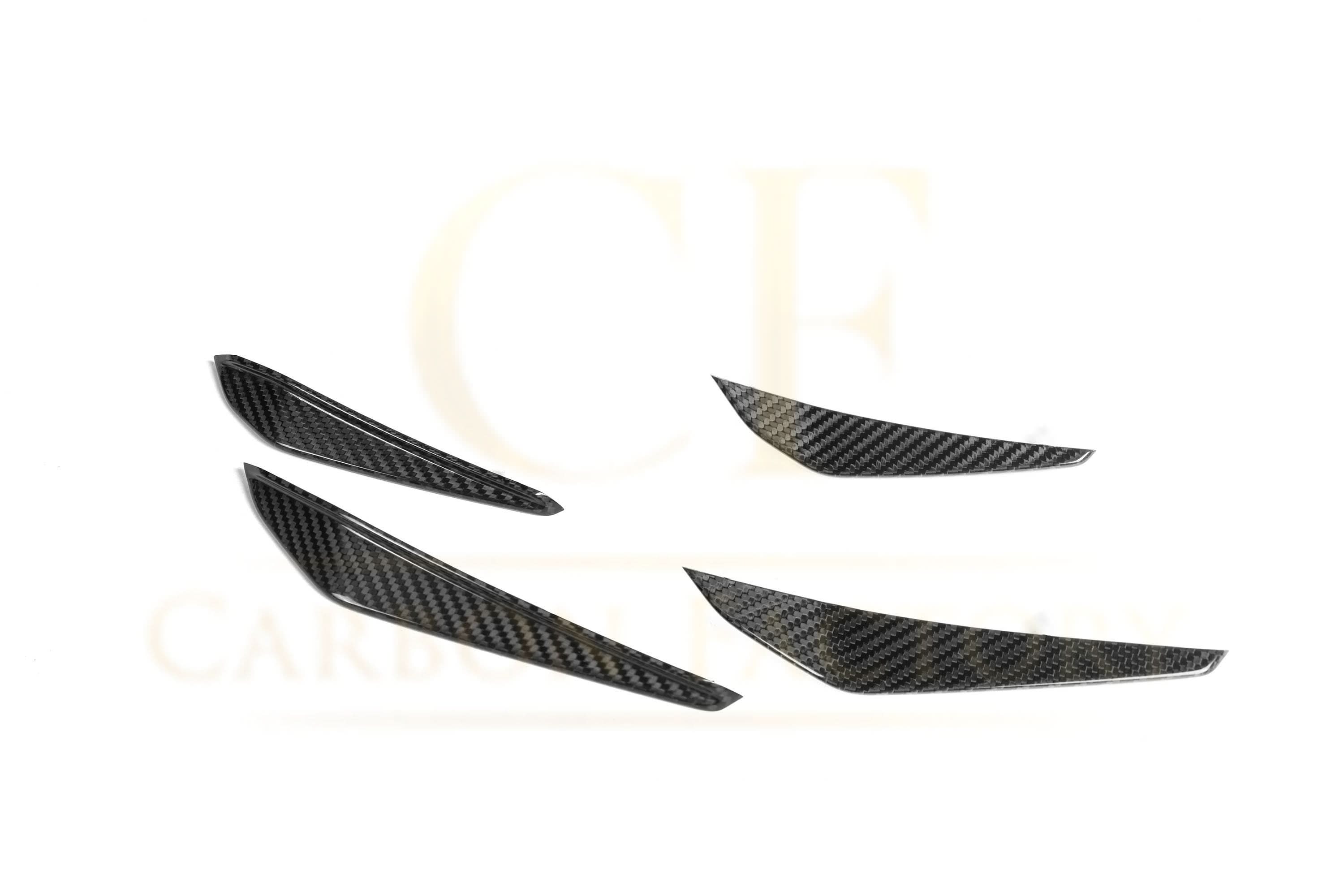 CF Style Pre-Preg Carbon Fibre Front Canards for BMW G80 M3 G82 G83 M4 21-Present