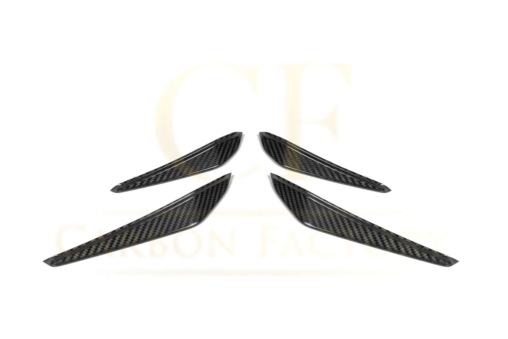 CF Style Pre-Preg Carbon Fibre Front Canards for BMW G80 M3 G82 G83 M4 21-Present
