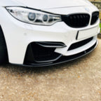 Competition Style Carbon Fibre Front Bumper Trims for BMW F80 M3 F82 F83 M4 14-20