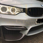 Competition Style Carbon Fibre Front Bumper Trims for BMW F80 M3 F82 F83 M4 14-20