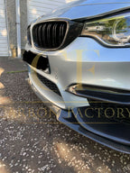 Competition Style Carbon Fibre Front Bumper Trims for BMW F80 M3 F82 F83 M4 14-20