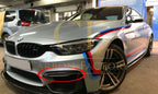 Competition Style Carbon Fibre Front Bumper Trims for BMW F80 M3 F82 F83 M4 14-20