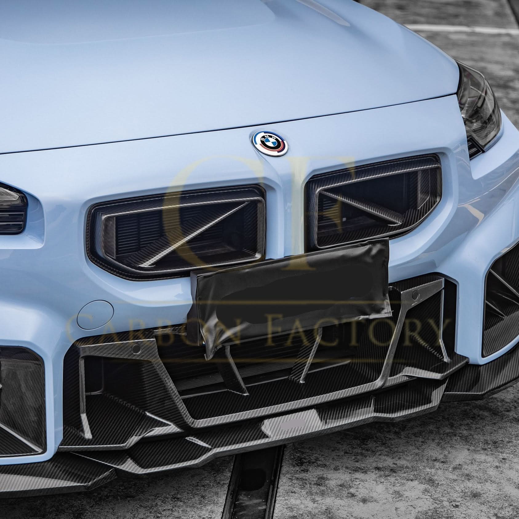 DS Style Pre-Preg Carbon Fibre Front Bumper Trim for BMW G87 M2 23-Present