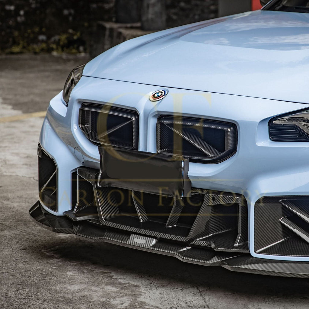 DS Style Pre-Preg Carbon Fibre Front Bumper Trim for BMW G87 M2 23-Present