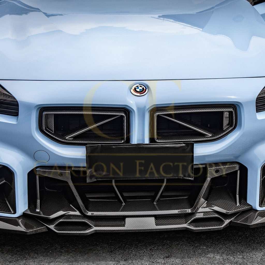 DS Style Pre-Preg Carbon Fibre Front Bumper Trim for BMW G87 M2 23-Present