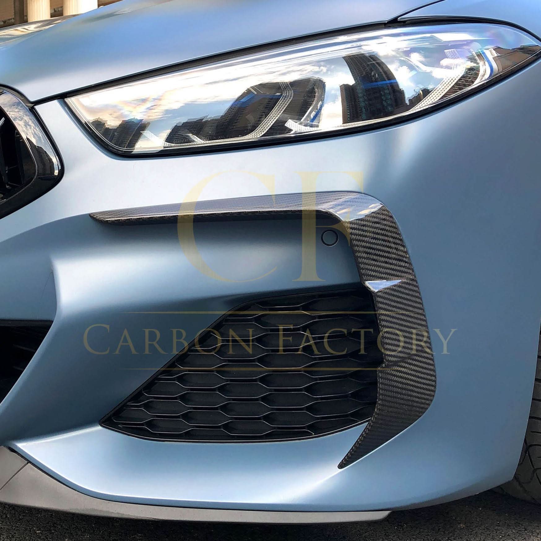 DS Style Pre-Preg Carbon Fibre Front Canards for BMW G14 G15 G16 8 Series 20-24