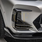 DS Style Pre-Preg Carbon Fibre Front Induction Trims for BMW G01 X3 G02 X4 G08 IX3 LCI 22-25