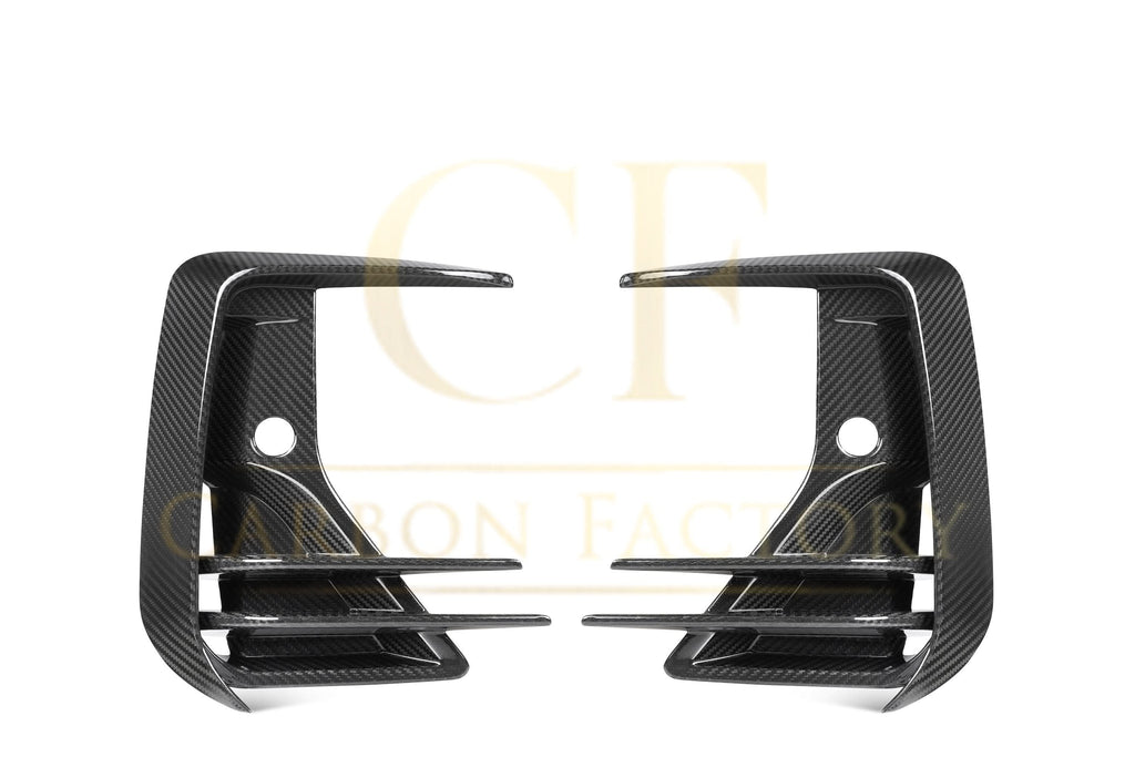 DS Style Pre-Preg Carbon Fibre Front Induction Trims for BMW G01 X3 G02 X4 G08 IX3 LCI 22-25
