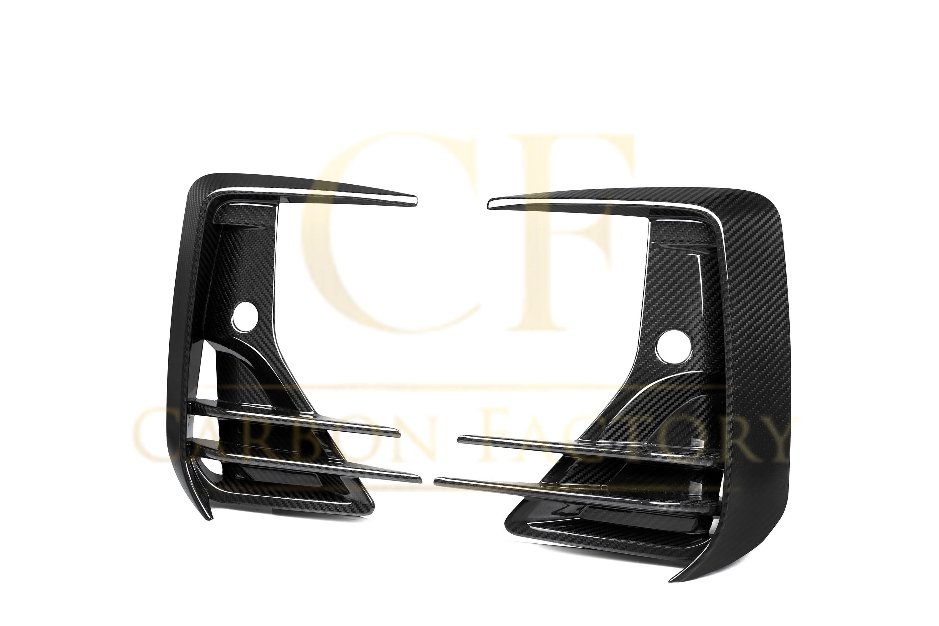 DS Style Pre-Preg Carbon Fibre Front Induction Trims for BMW G01 X3 G02 X4 G08 IX3 LCI 22-25