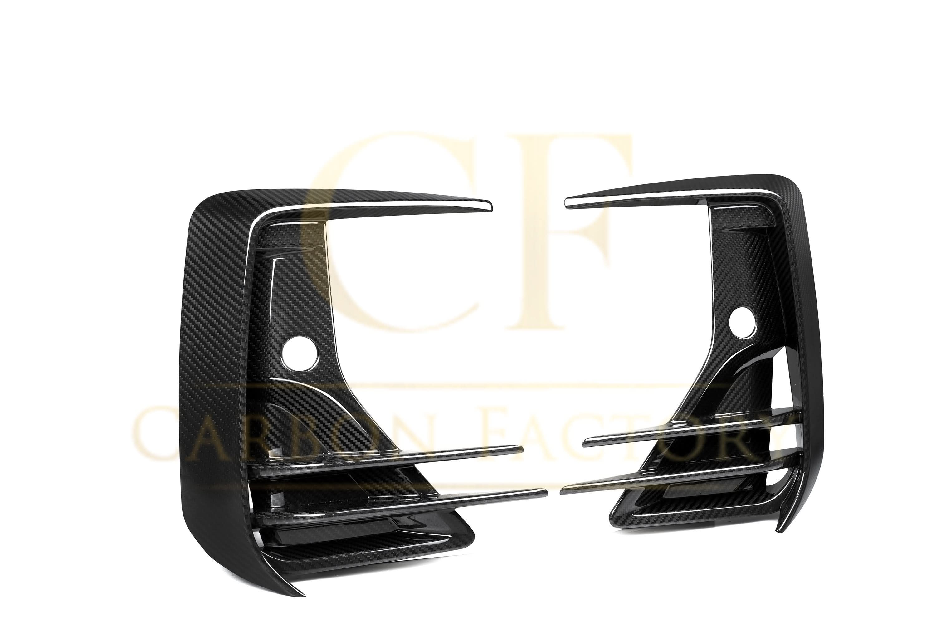 DS Style Pre-Preg Carbon Fibre Front Induction Trims for BMW G01 X3 G02 X4 G08 IX3 LCI 22-25