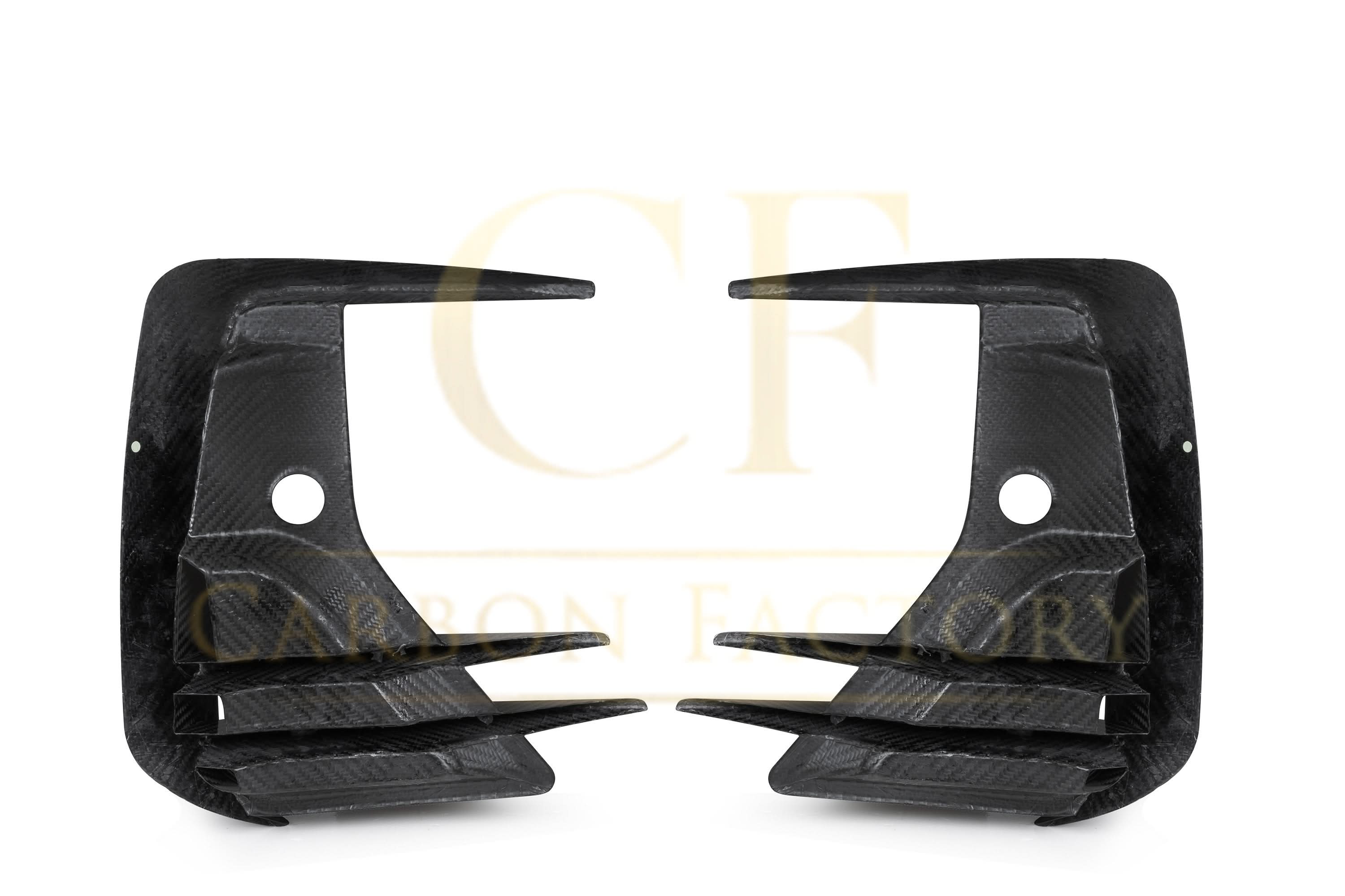 DS Style Pre-Preg Carbon Fibre Front Induction Trims for BMW G01 X3 G02 X4 G08 IX3 LCI 22-25