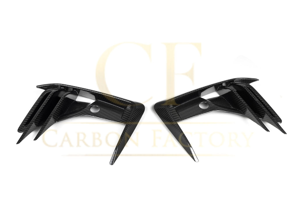 DS Style Pre-Preg Carbon Fibre Front Induction Trims for BMW G01 X3 G02 X4 G08 IX3 LCI 22-25