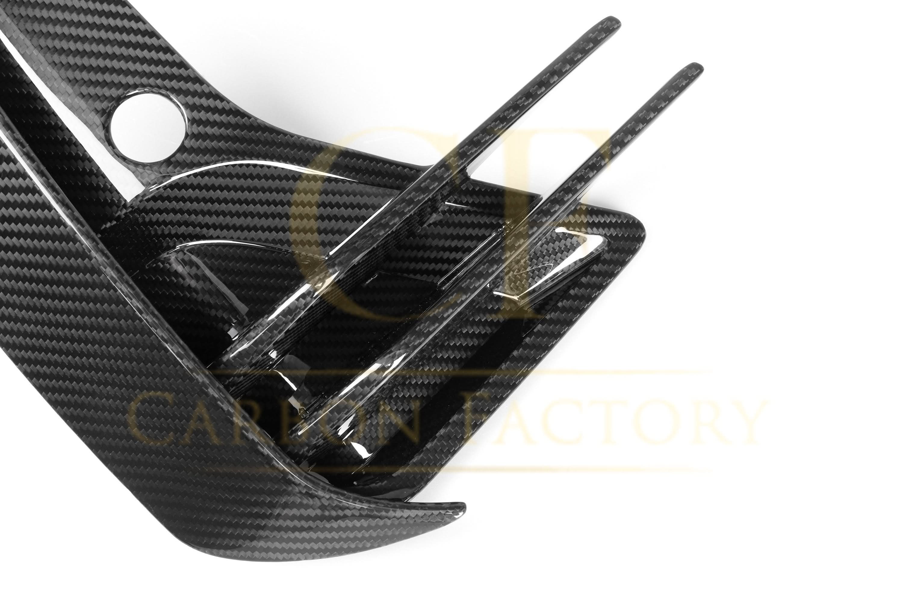 DS Style Pre-Preg Carbon Fibre Front Induction Trims for BMW G01 X3 G02 X4 G08 IX3 LCI 22-25