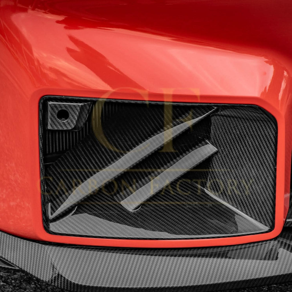 DS Style Pre-Preg Carbon Fibre Front Induction Trims for BMW G87 M2 23-Present