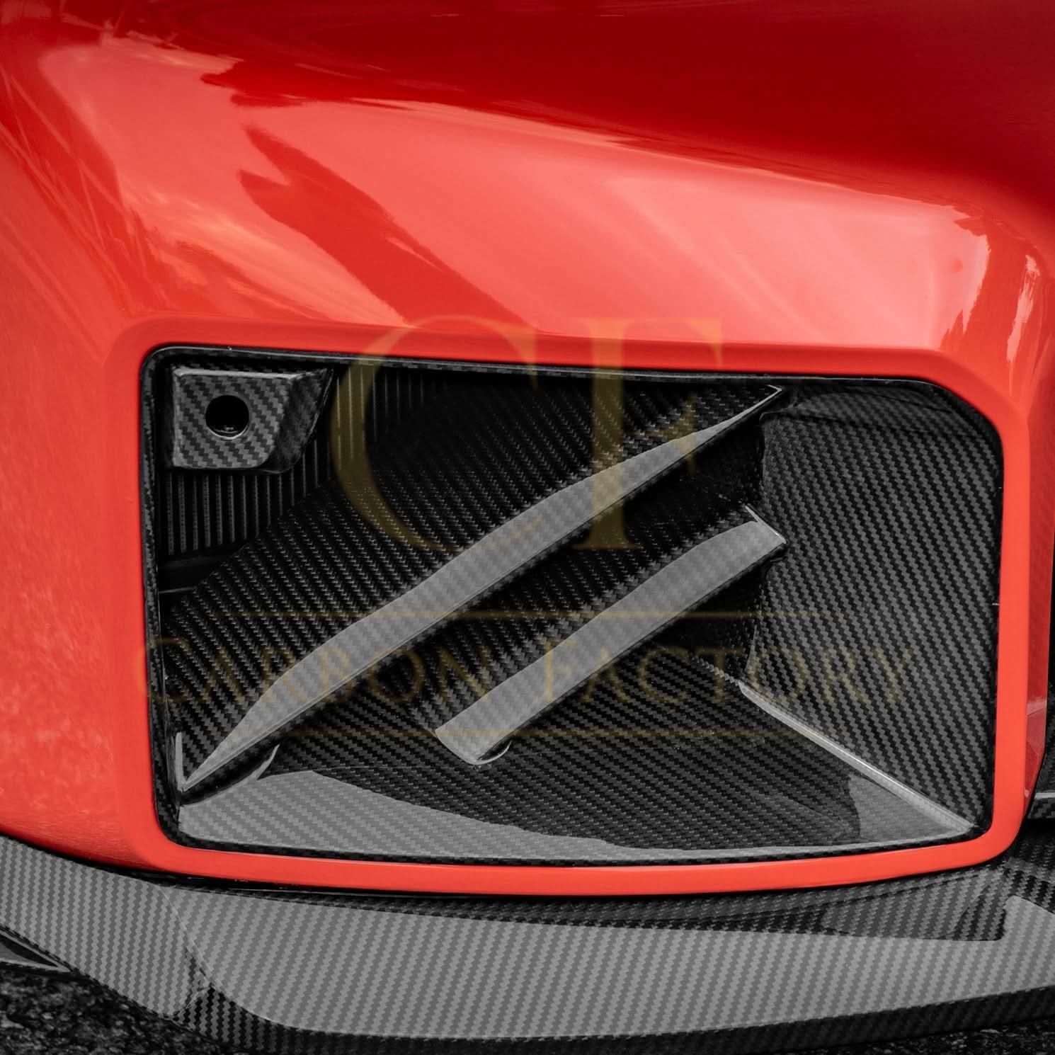 DS Style Pre-Preg Carbon Fibre Front Induction Trims for BMW G87 M2 23-Present