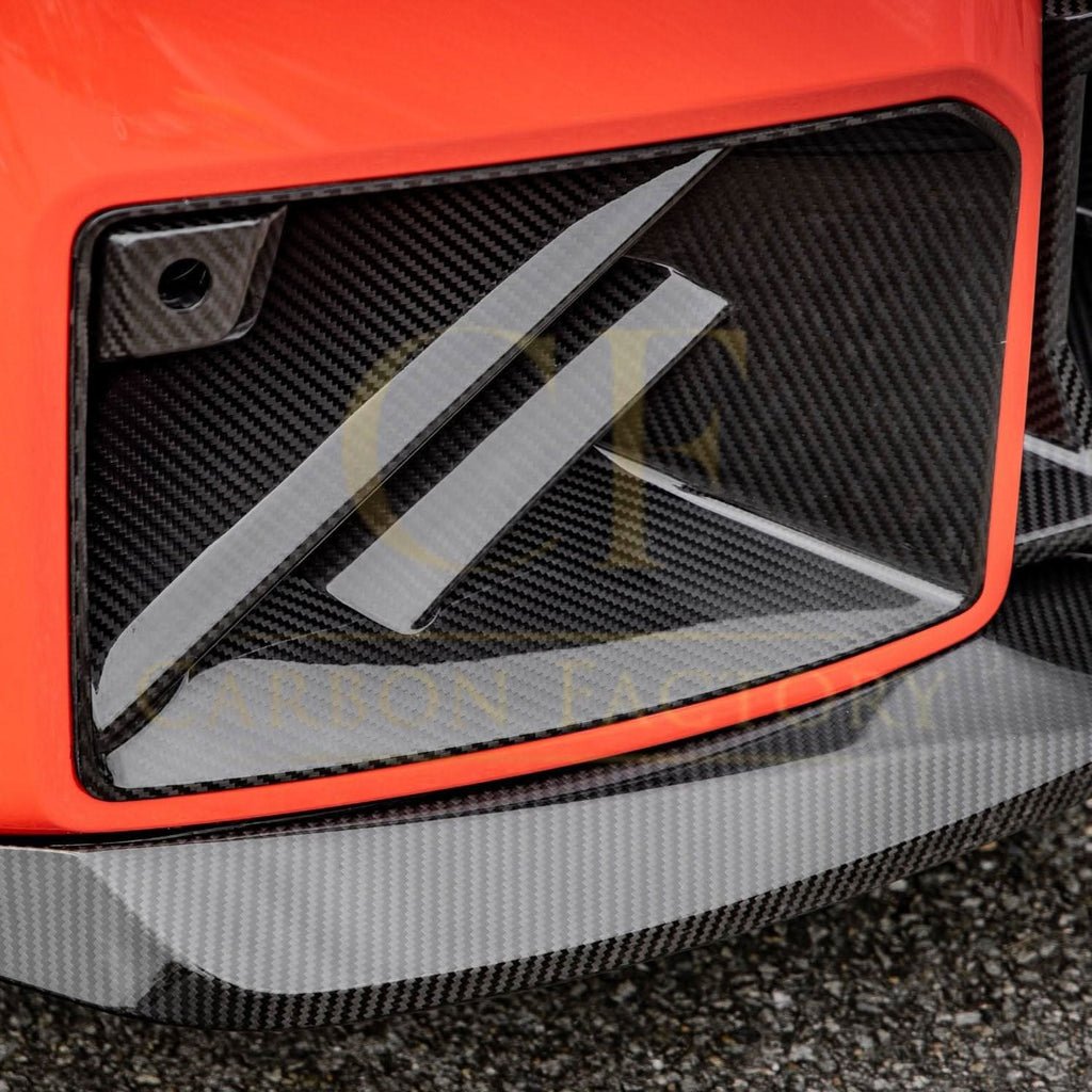DS Style Pre-Preg Carbon Fibre Front Induction Trims for BMW G87 M2 23-Present