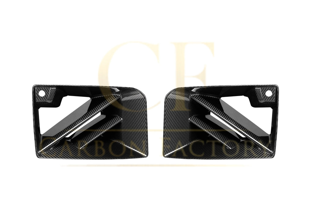 DS Style Pre-Preg Carbon Fibre Front Induction Trims for BMW G87 M2 23-Present
