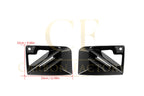 DS Style Pre-Preg Carbon Fibre Front Induction Trims for BMW G87 M2 23-Present