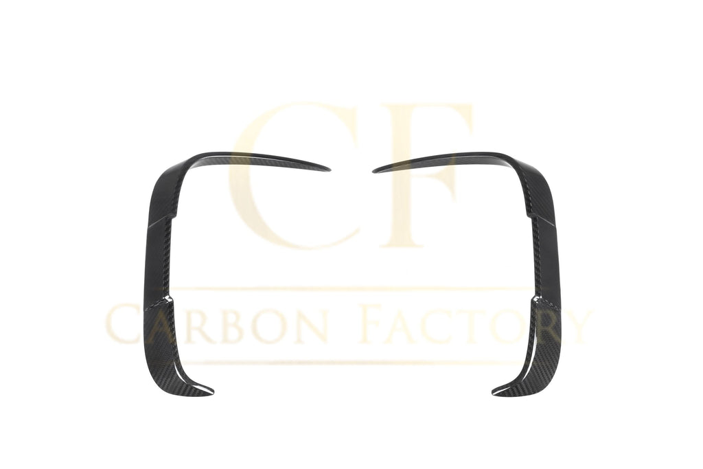 DS Style Pre-Preg Carbon Fibre Rear Bumper Canards for BMW F87 M2 13-21