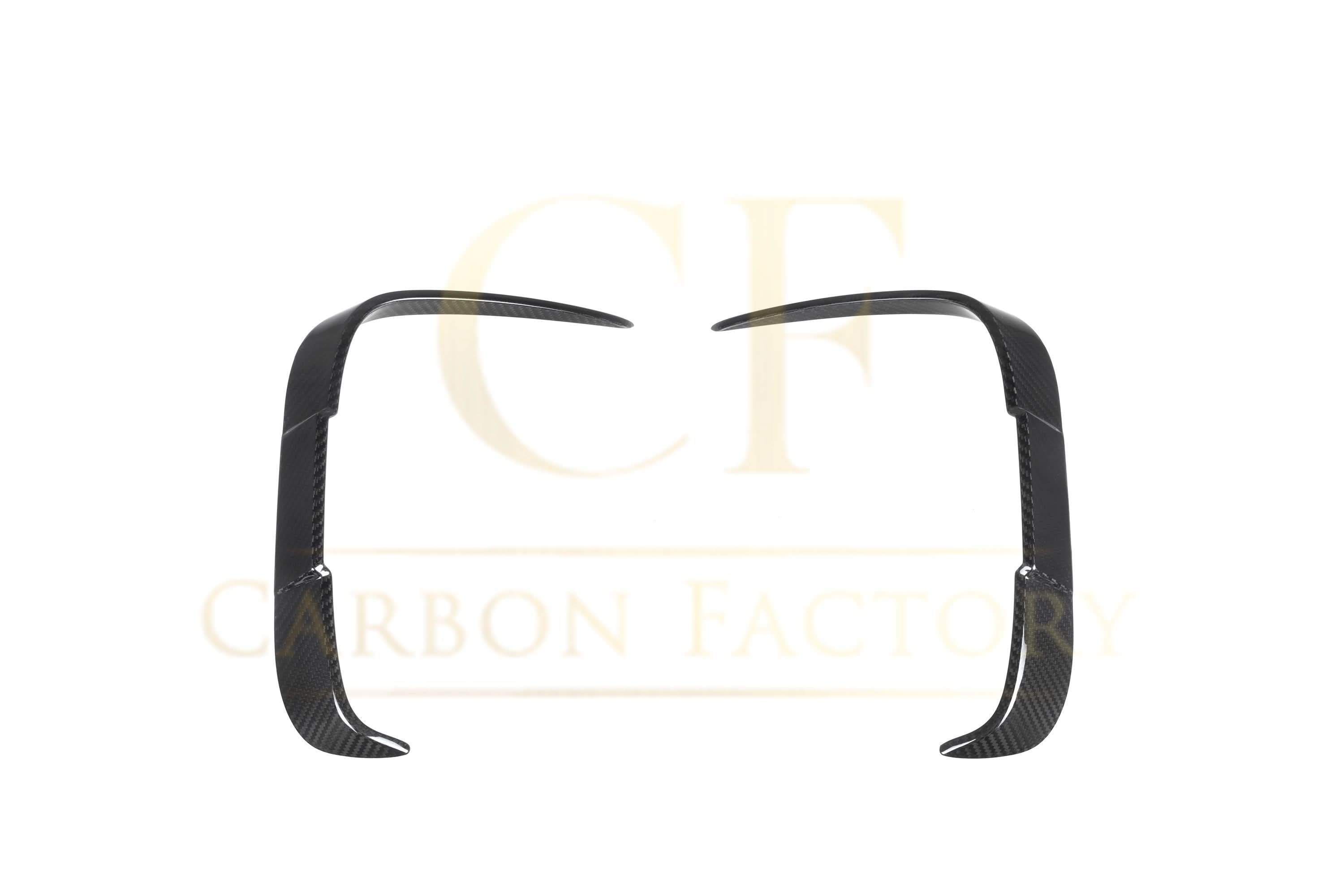 DS Style Pre-Preg Carbon Fibre Rear Bumper Canards for BMW F87 M2 13-21
