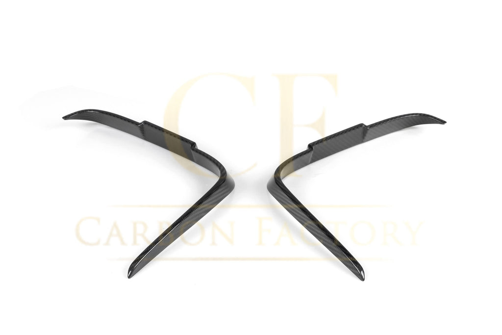 DS Style Pre-Preg Carbon Fibre Rear Bumper Canards for BMW F87 M2 13-21