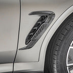 DS Style Pre-Preg Carbon Fibre Side Fender Trims for BMW G01 X3 G02 X4 G08 IX3 LCI 22-25