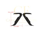 DS Style Pre-Preg Carbon Fibre Side Fender Trims for BMW G01 X3 G02 X4 G08 IX3 LCI 22-25