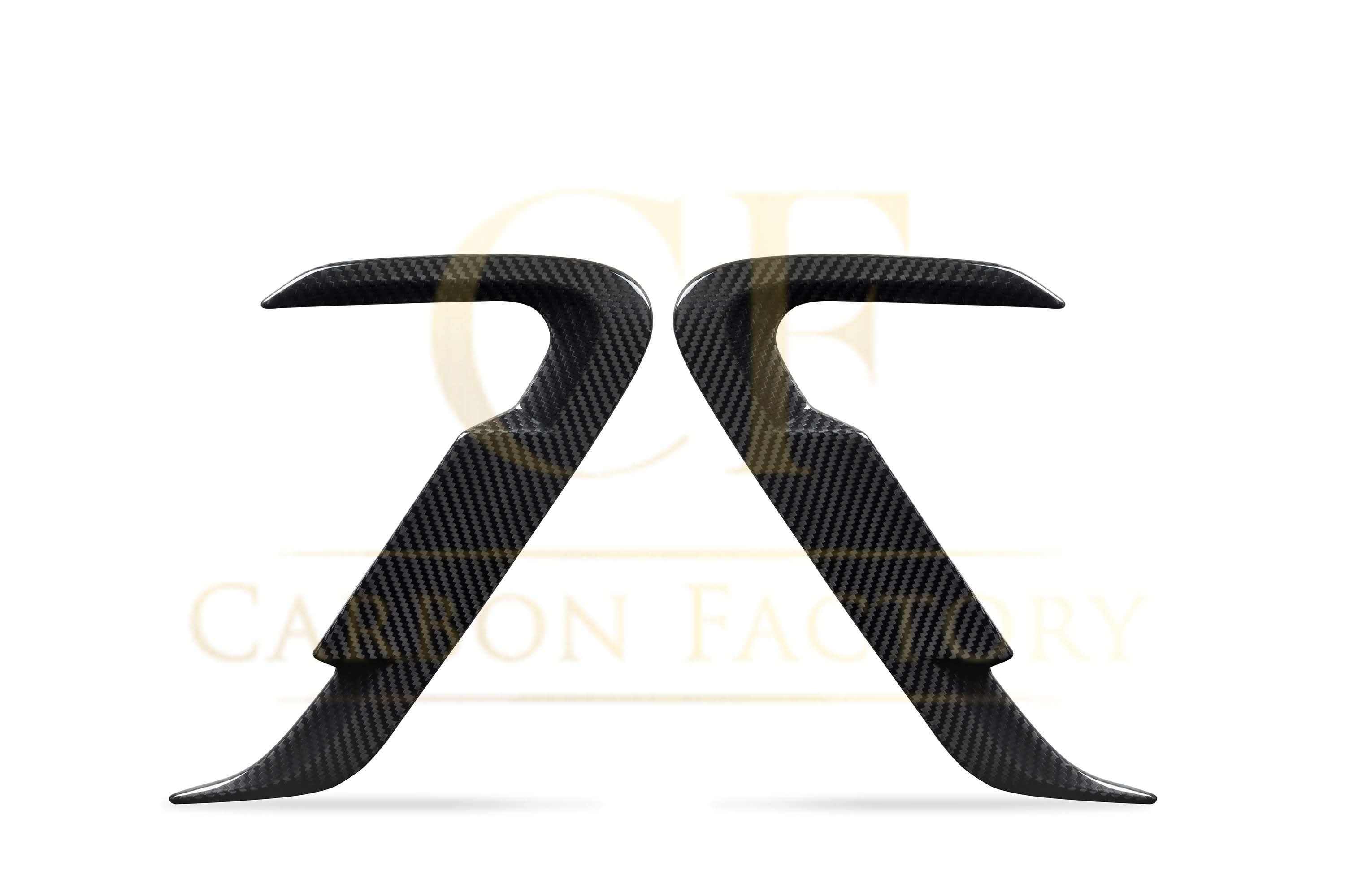 DS Style Pre-Preg Carbon Fibre Side Fender Trims for BMW G01 X3 G02 X4 G08 IX3 LCI 22-25