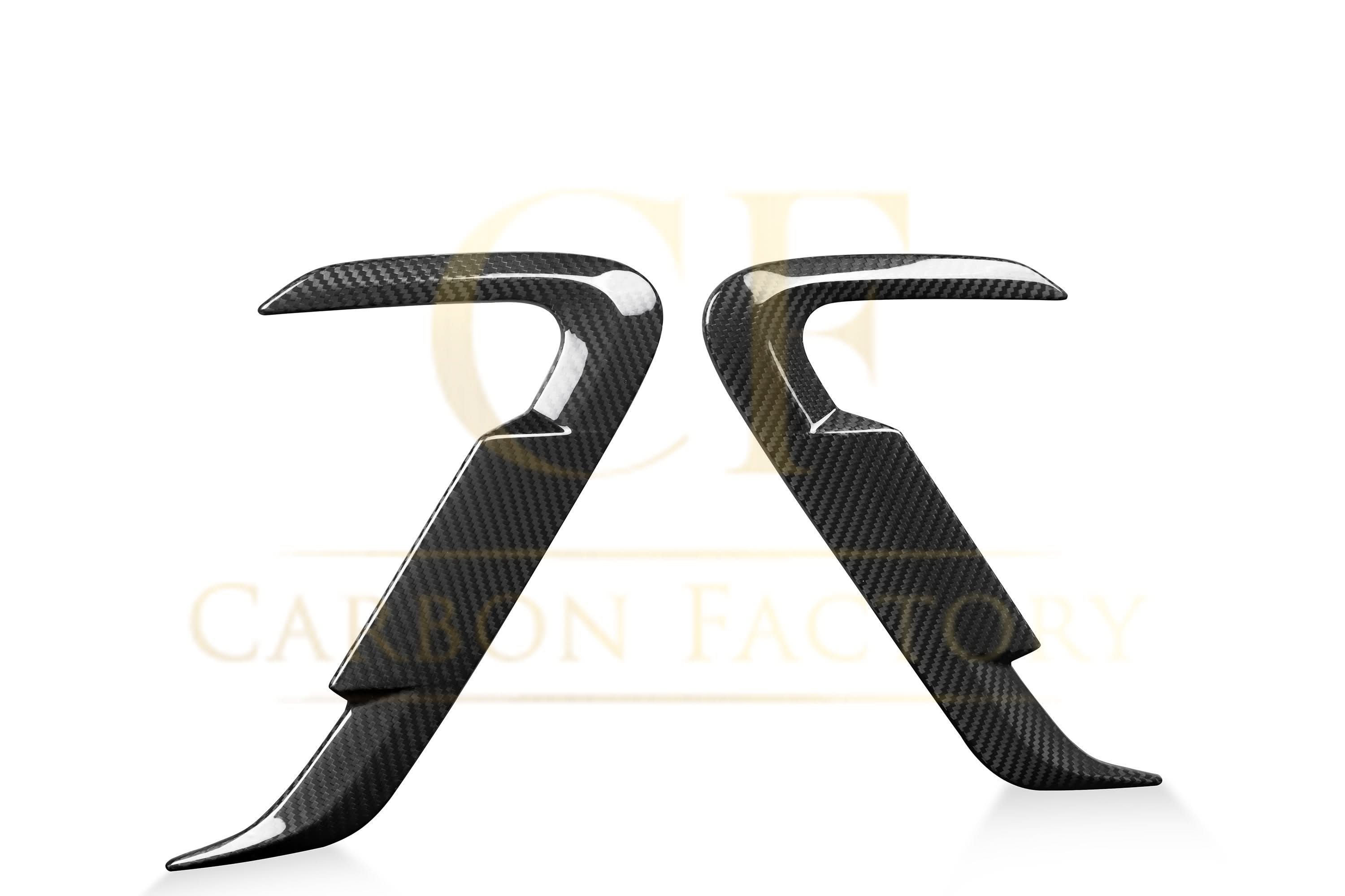 DS Style Pre-Preg Carbon Fibre Side Fender Trims for BMW G01 X3 G02 X4 G08 IX3 LCI 22-25