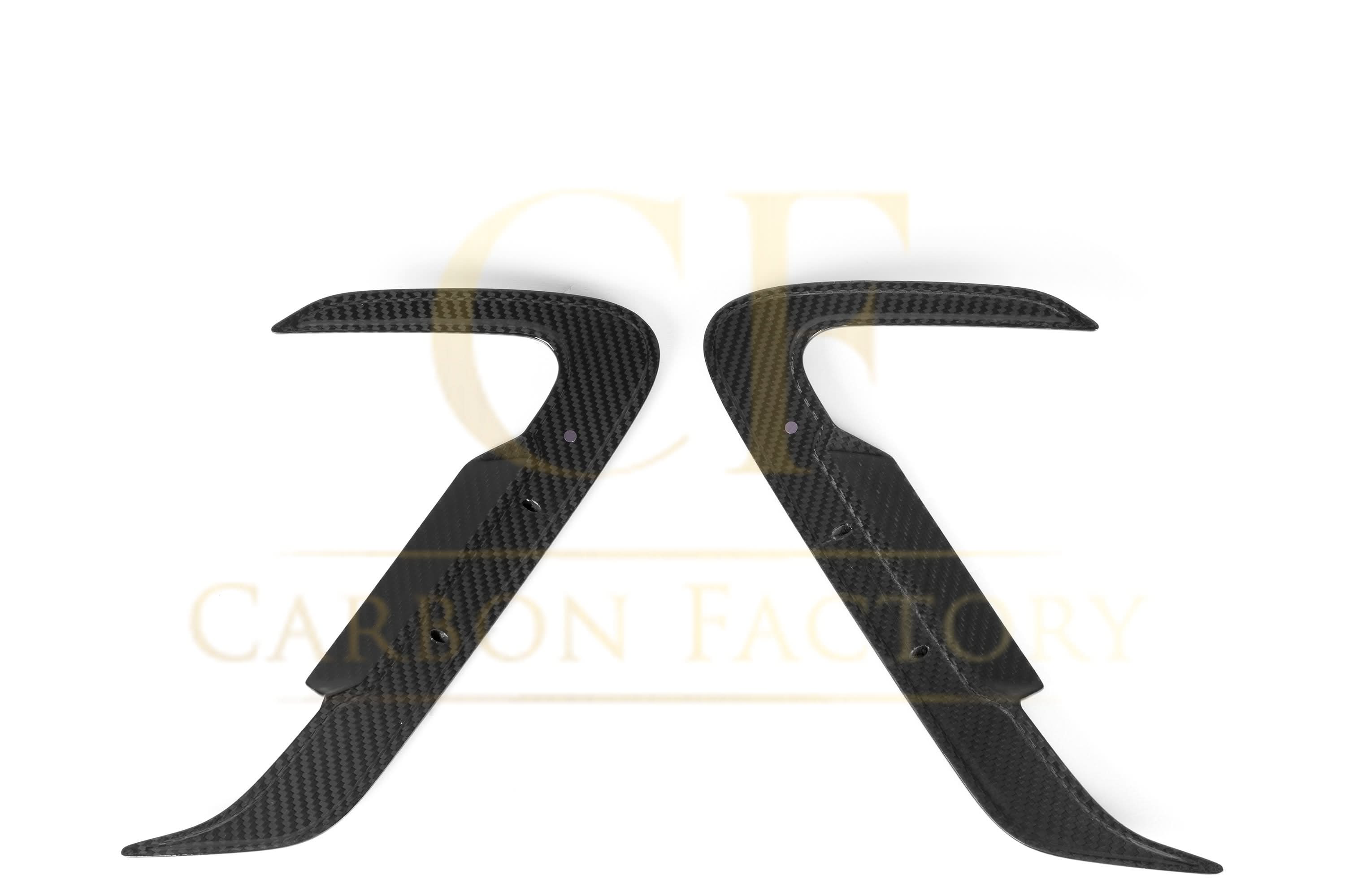 DS Style Pre-Preg Carbon Fibre Side Fender Trims for BMW G01 X3 G02 X4 G08 IX3 LCI 22-25