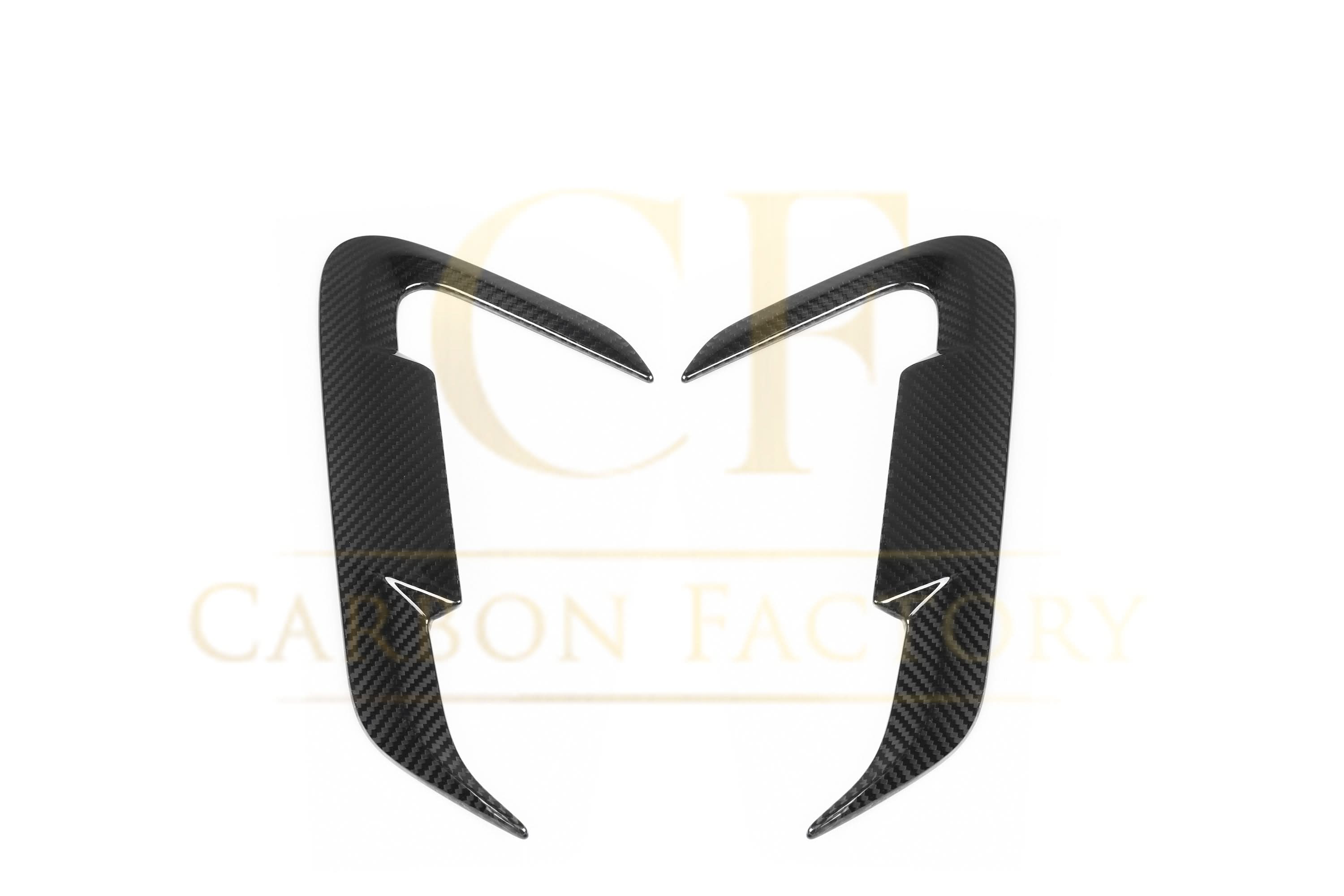 DS Style Pre-Preg Carbon Fibre Side Fender Trims for BMW G01 X3 G02 X4 G08 IX3 LCI 22-25