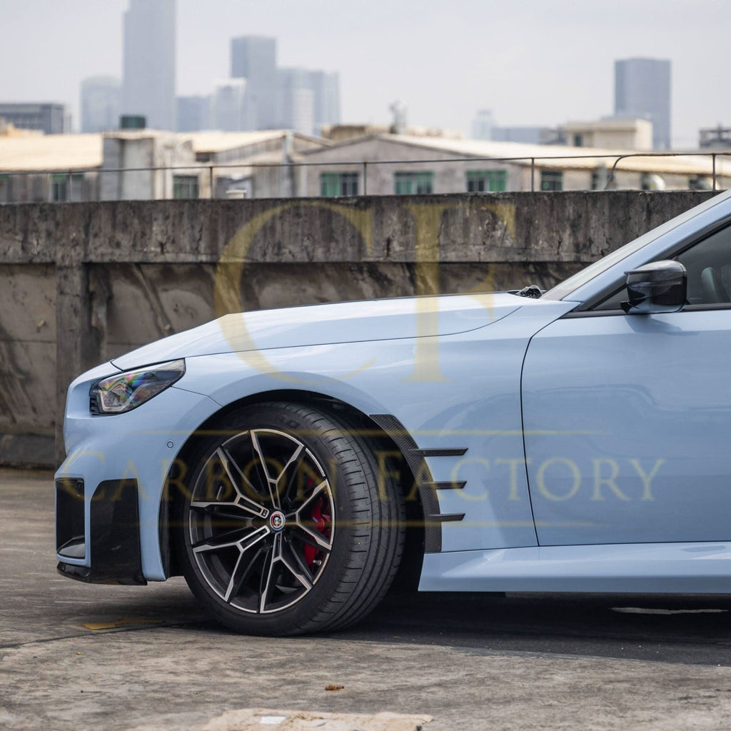 MP Style Pre-Preg Carbon Fibre Front Arch Trims for BMW G87 M2 23-Present