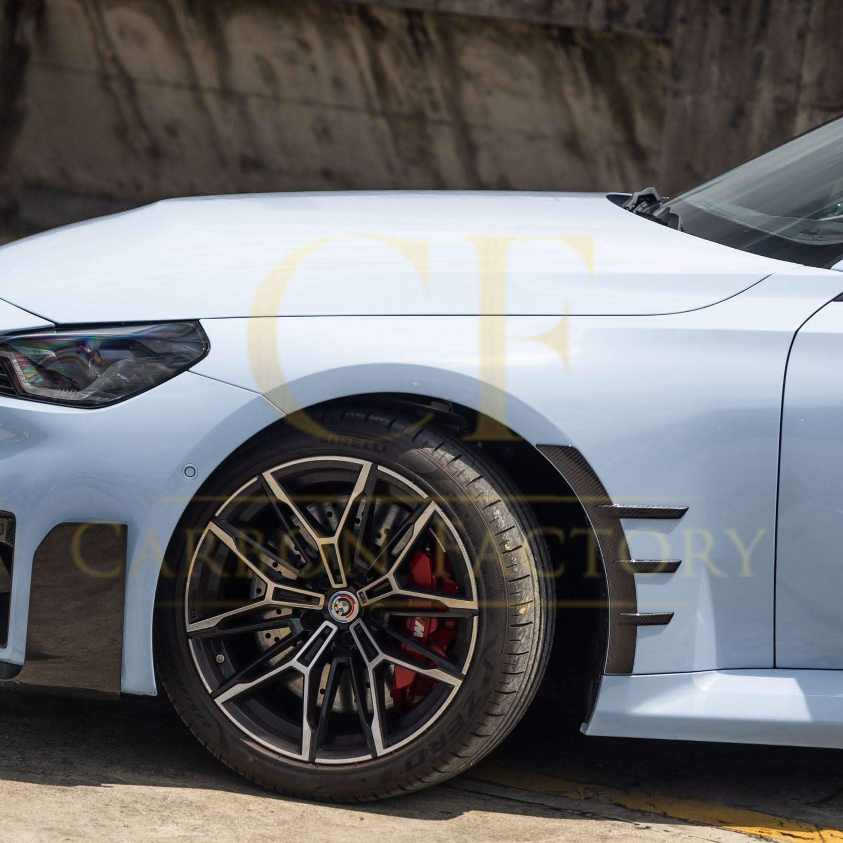 MP Style Pre-Preg Carbon Fibre Front Arch Trims for BMW G87 M2 23-Present