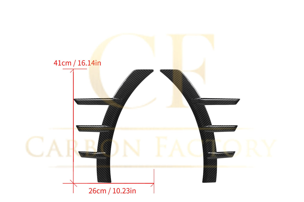 MP Style Pre-Preg Carbon Fibre Front Arch Trims for BMW G87 M2 23-Present