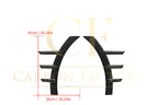 MP Style Pre-Preg Carbon Fibre Front Arch Trims for BMW G87 M2 23-Present