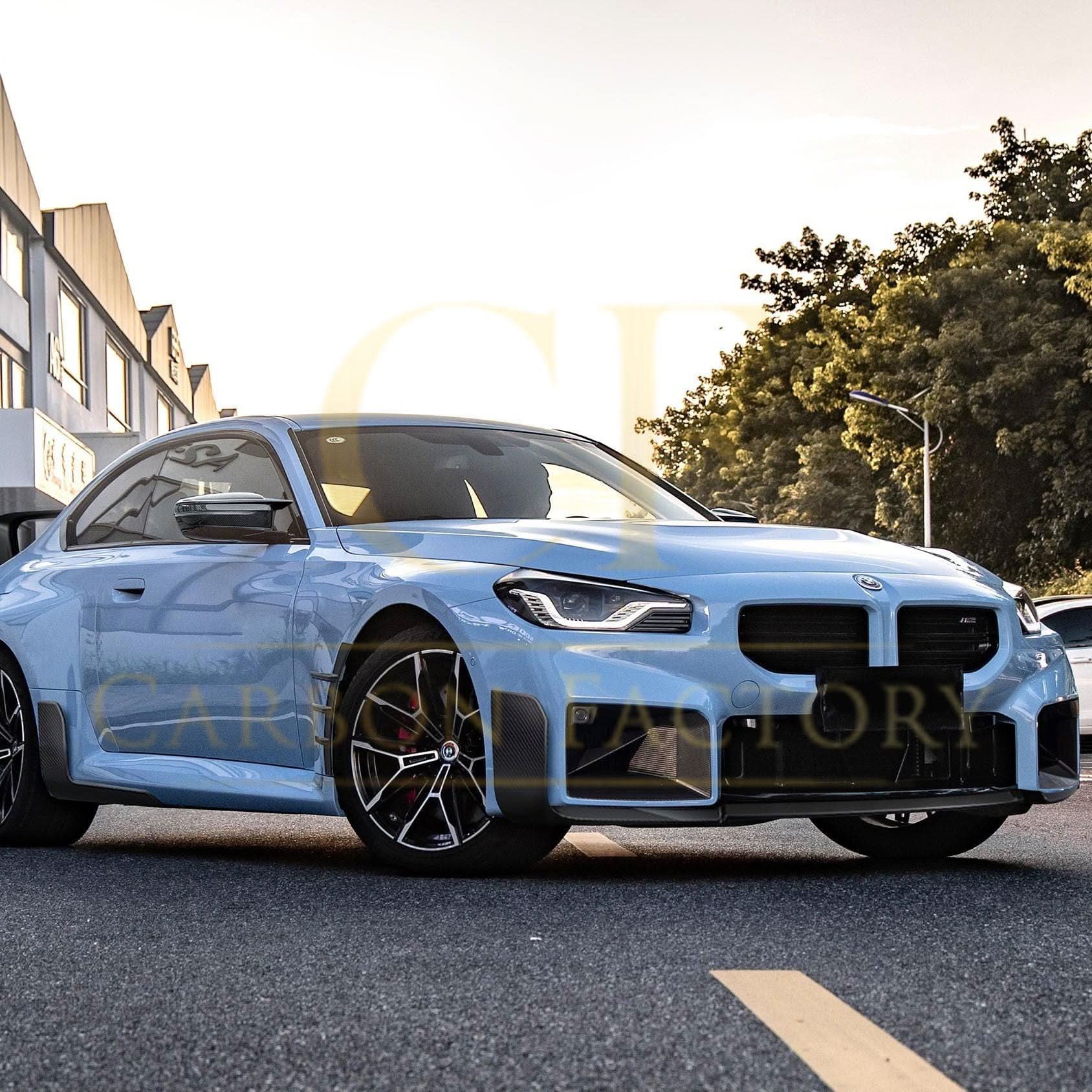 MP Style Pre-Preg Carbon Fibre Front Induction Trims for BMW G87 M2 23-Present