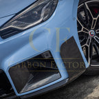 MP Style Pre-Preg Carbon Fibre Front Induction Trims for BMW G87 M2 23-Present
