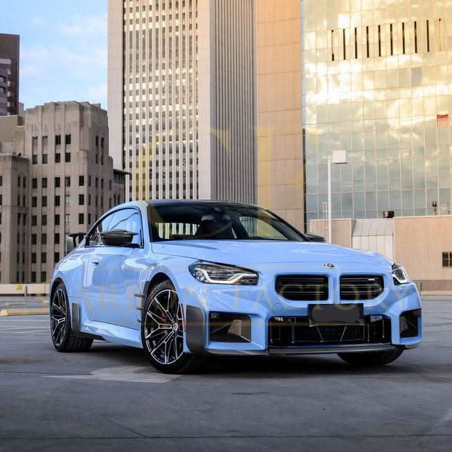 MP Style Pre-Preg Carbon Fibre Front Induction Trims for BMW G87 M2 23-Present