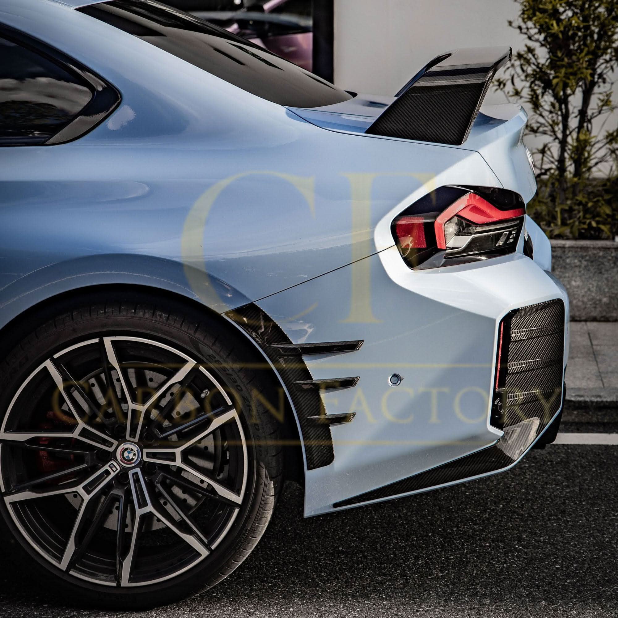 MP Style Pre-Preg Carbon Fibre Rear Arch Trims for BMW G87 M2 23-Present