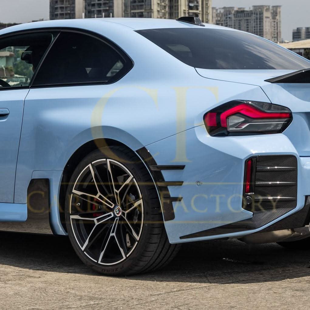 MP Style Pre-Preg Carbon Fibre Rear Arch Trims for BMW G87 M2 23-Present