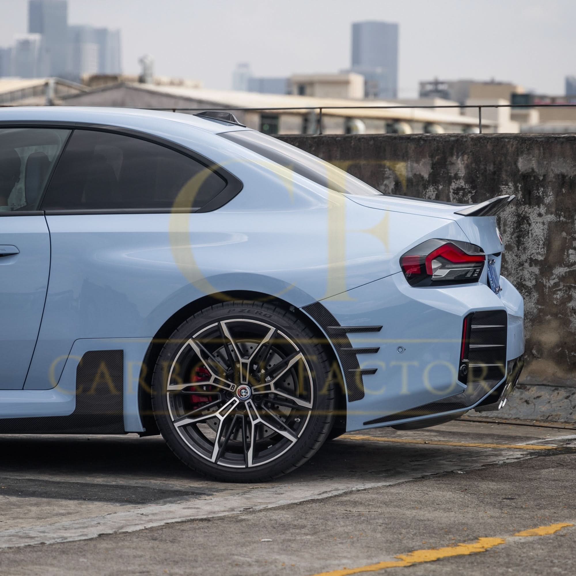 MP Style Pre-Preg Carbon Fibre Rear Arch Trims for BMW G87 M2 23-Present